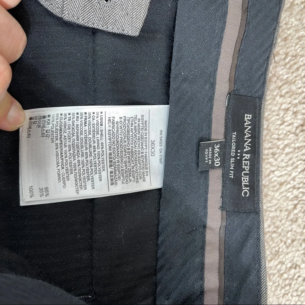 ✔️Banana republic tailored fit dress pants